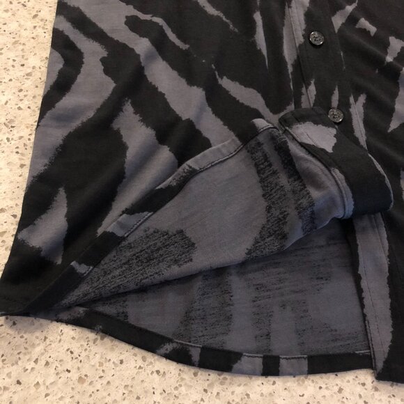 Tory Burch 100% Silk Sheer Button Up Shirt Blouse - Picture 11 of 15